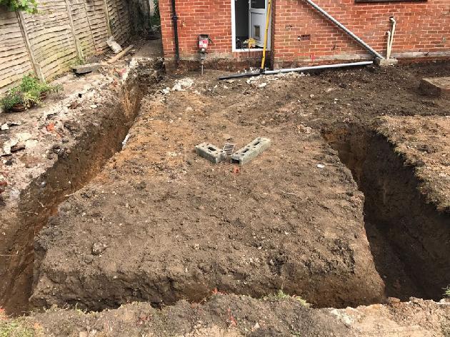 Building work in Bisham