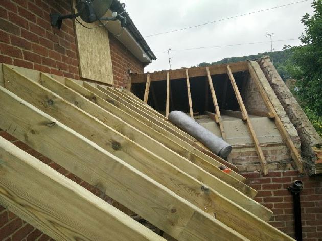 Building work in Bisham