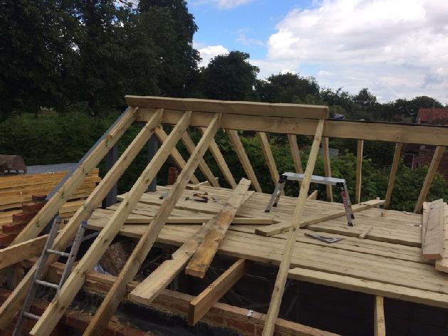 Building work in Bisham
