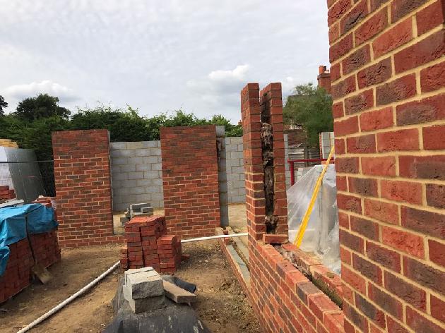 Building work in Bisham