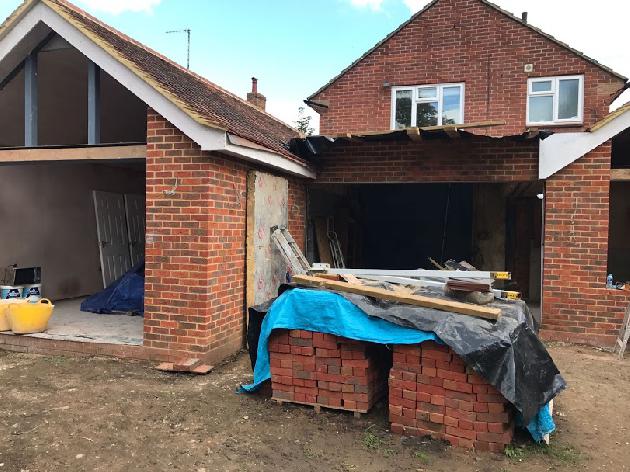 Building work in Bisham