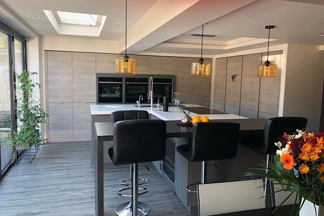 Stylish modern kitchen fitted