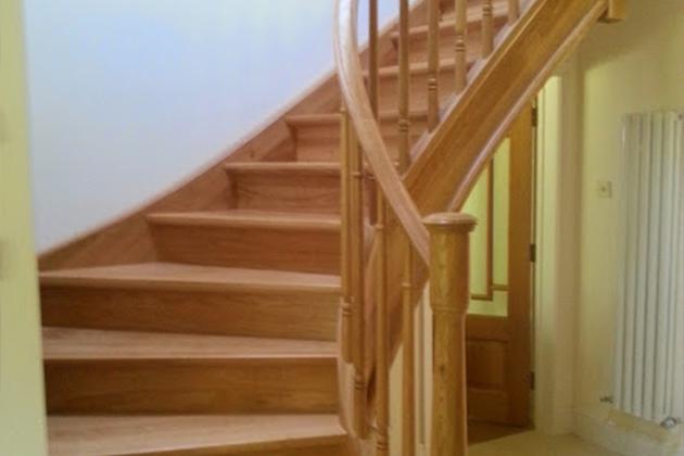New staircase custom built
